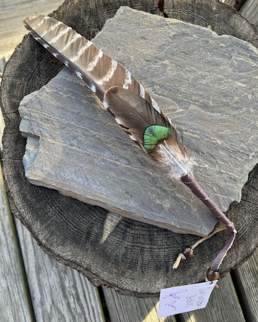 Hand Crafted Sacred Smudge Fan