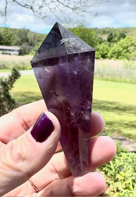 amethyst crystal wand - ZenJen shop