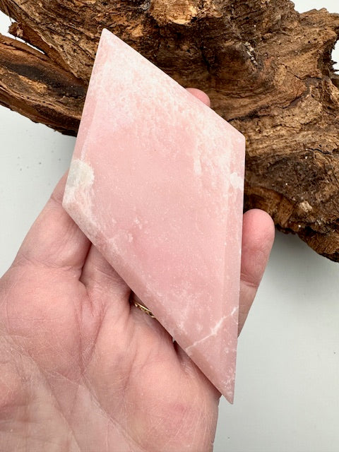 Pink Opal Crystal Diamond