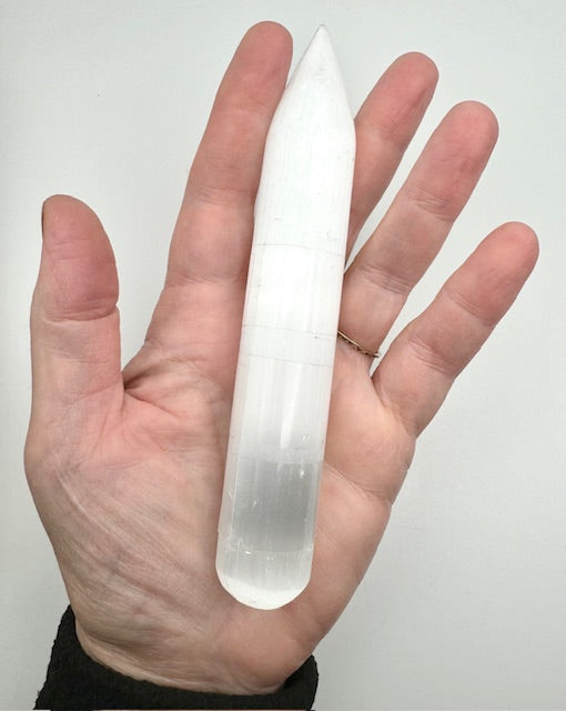 Selenite Wand