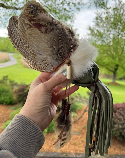 Hand Crafted Sacred Smudge Fan