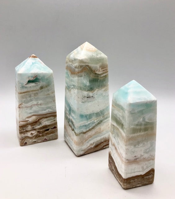 Calcite healing crystal towers - ZenJen shop