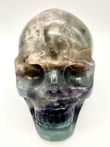 Fluorite crystal skull - ZenJen shop