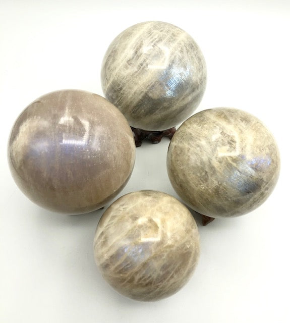 moonstone crystal balls - ZenJen shop