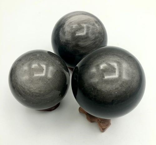 obsidian crystal balls - ZenJen shop