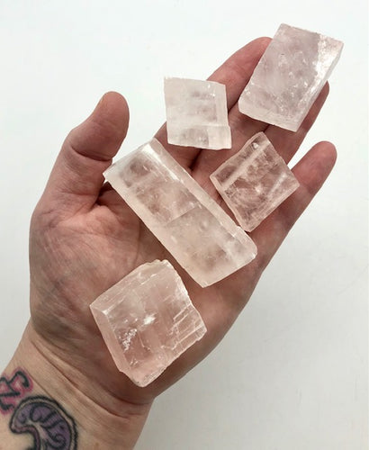 pink optical calcite - ZenJen shop