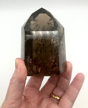 Load image into Gallery viewer, Smokey Quartz Tower with Rainbows from Brazil
