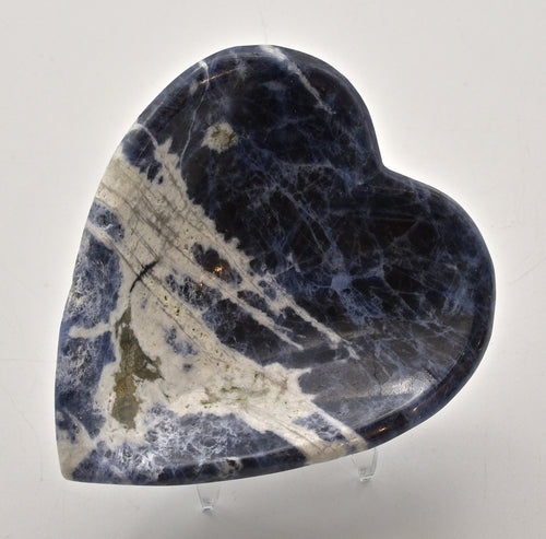 Sodalite crystal heart bowl - ZenJen shop