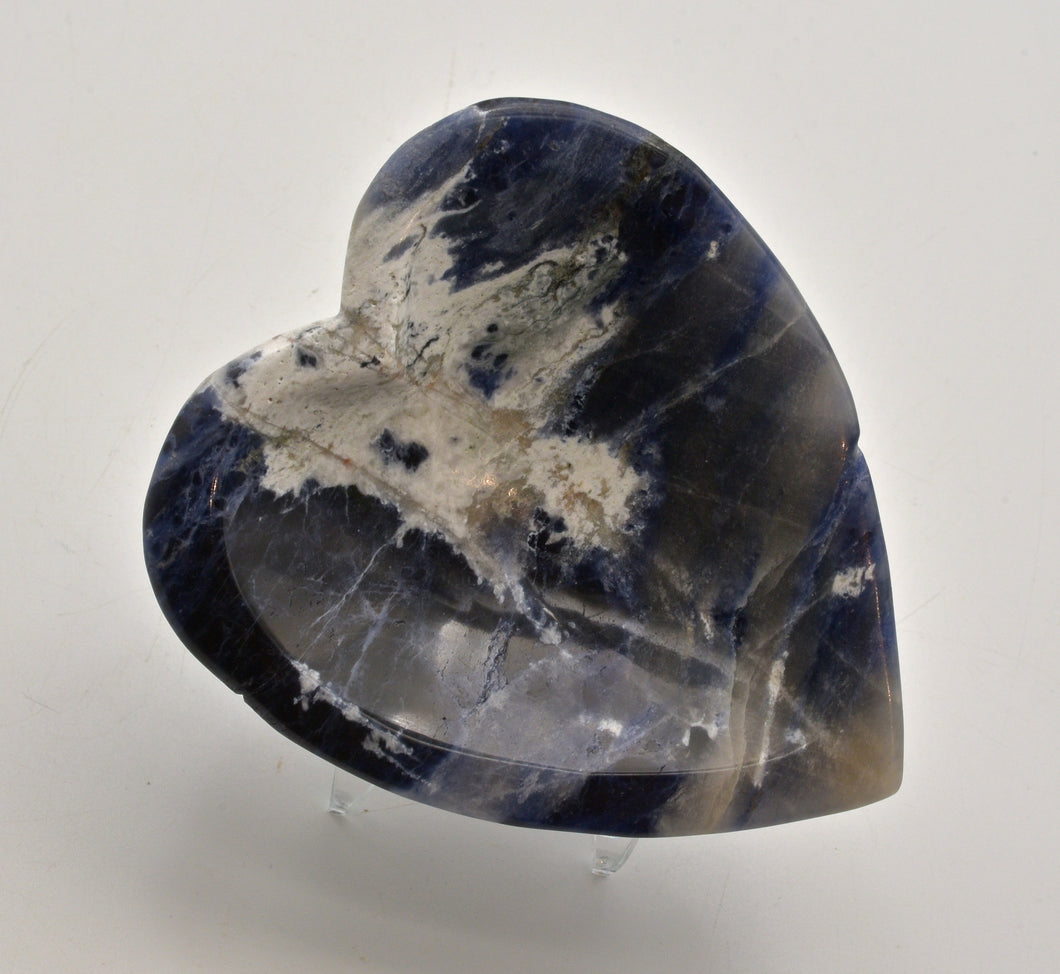 Sodalite crystal heart bowl - ZenJen shop