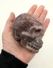 Load image into Gallery viewer, Strawberry Quartz crystal skull - ZenJen shop
