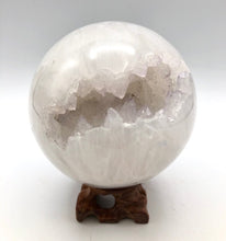 Load image into Gallery viewer, agate druzy crystal ball - ZenJen shop
